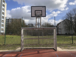  Fussball-Basketball-Tor